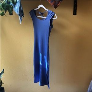 Mid length Periwinkle Dress